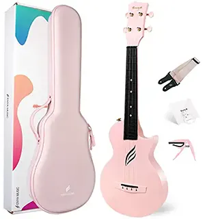 ukelele electrico rosa marca enya nova U