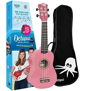 ukelele rosa octopus UK-200